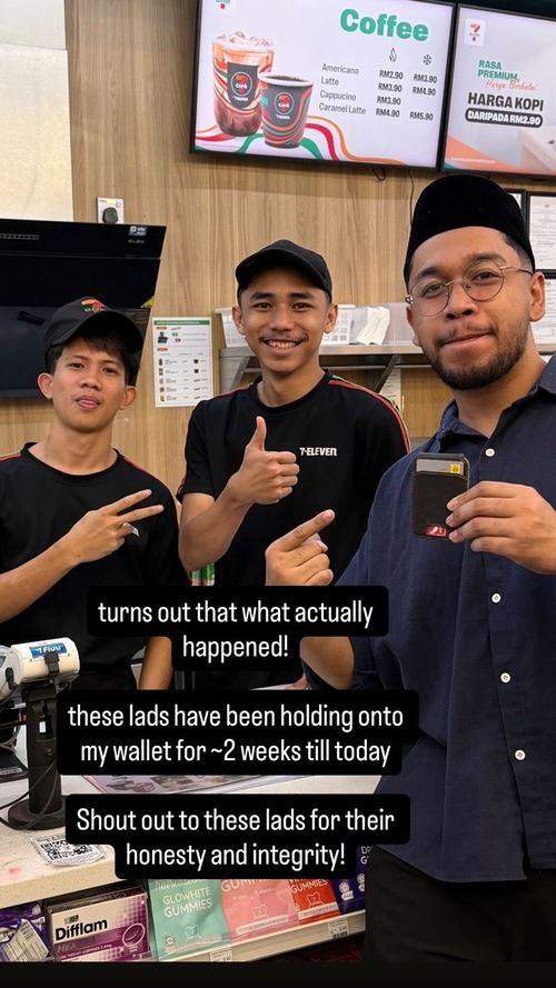 rm2 jadi petunjuk dompet hilang, apa yang terjadi selepas itu memang tak disangka!