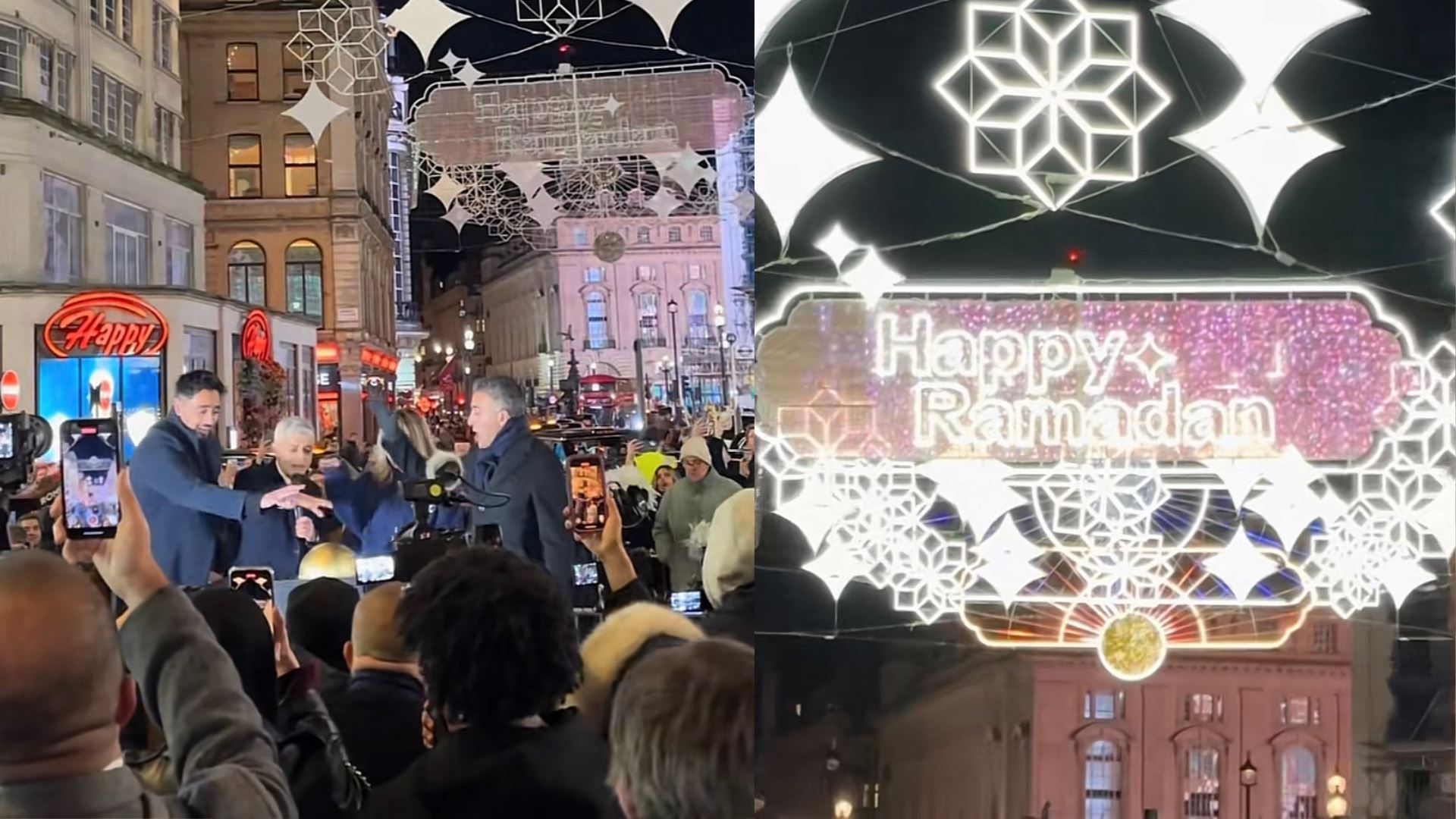 lampu ramadan kembali terangi kota london, tarikan tahunan masuk tahun keempat