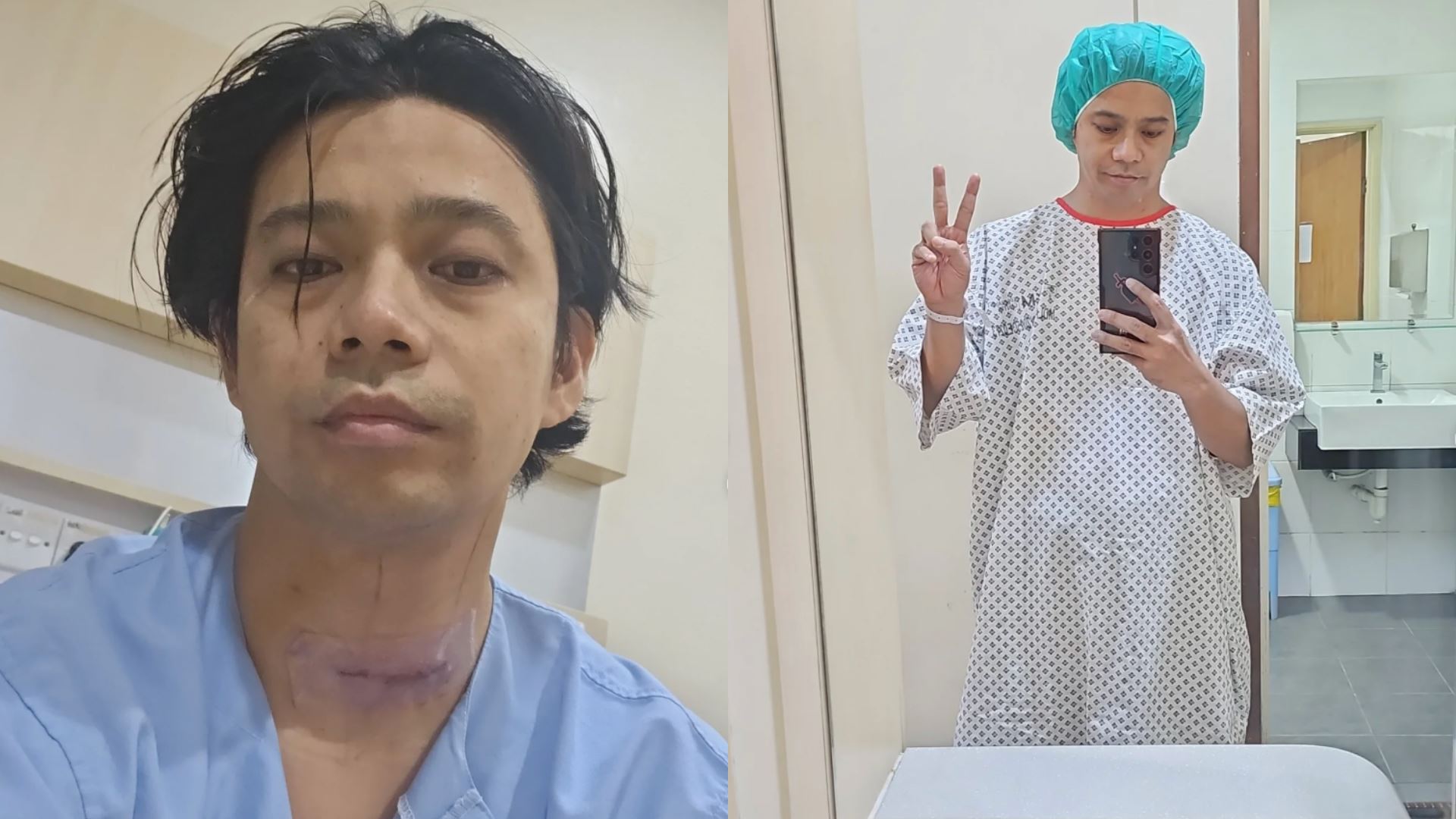 noh salleh selamat jalani pembedahan tulang belakang, mohon doa agar cepat pulih