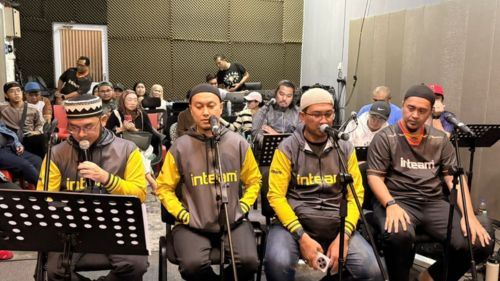 bukan sekadar konsert: inteam pilih tema warna bendera palestin dan bawa mesej kemanusiaan