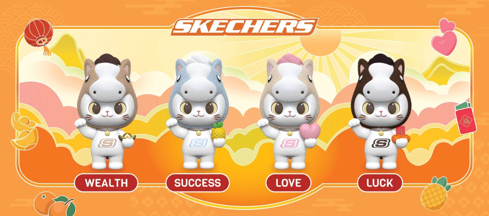 skechers steps into the year of the horse with a lunar new year collection