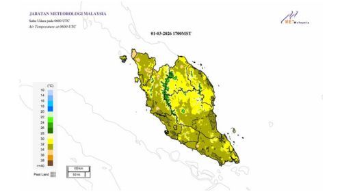 suhu bulan mac sehingga mei akan cecah 36°c! bersediakah rakyat malaysia berhadapan gelombang bahang?