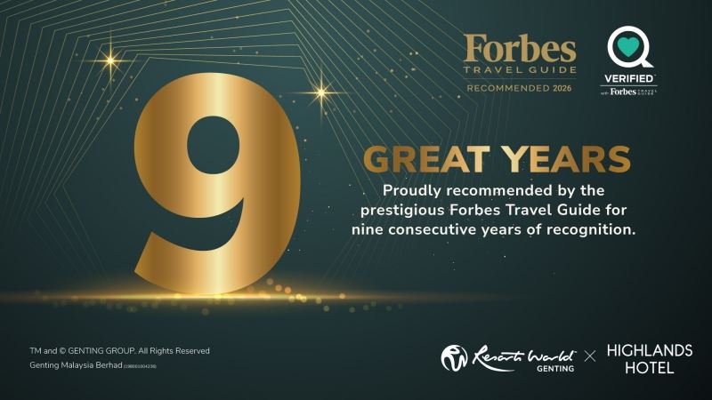 crockfords at resorts world genting scores 5‑star win… for the eighth year in a row!