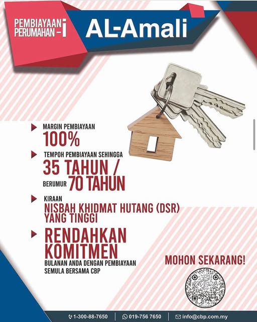 poster pembiayaan perumahan i al amali cbp