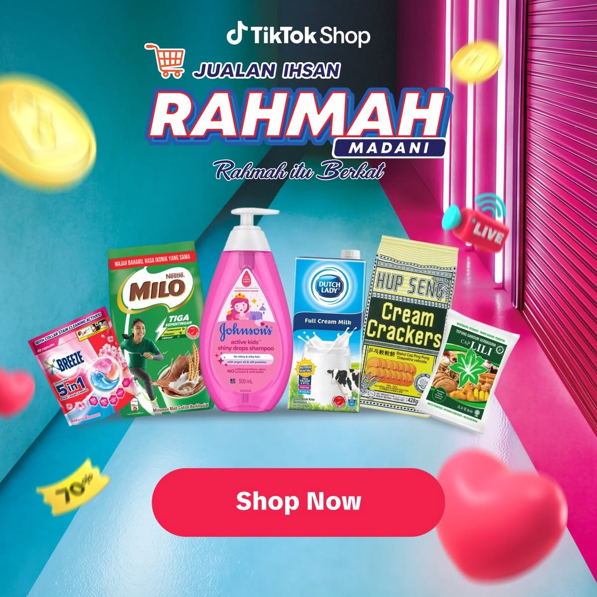 TikTok Shop Jualan Rahmah