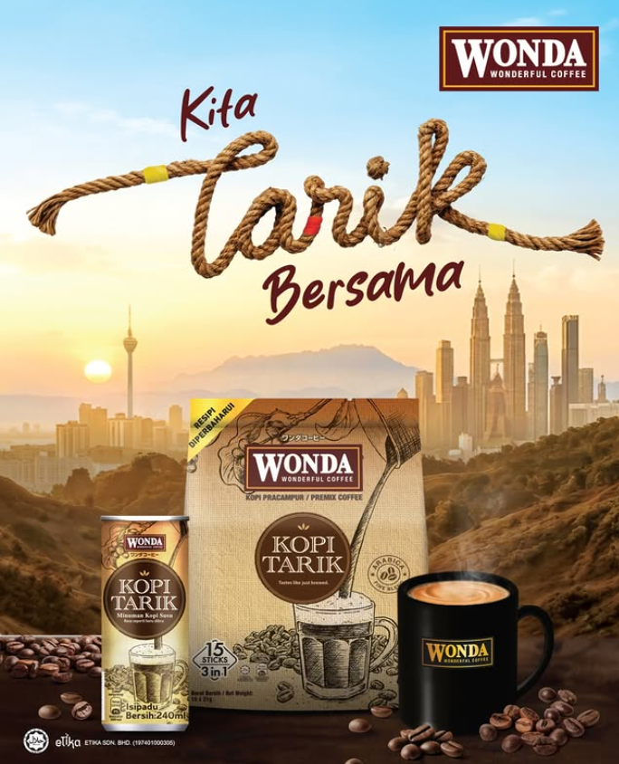 WONDA Kopi Tarik poster