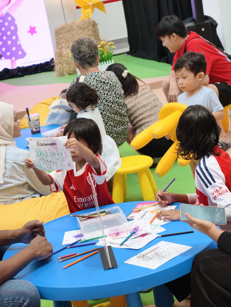 kids colouring cocomelon