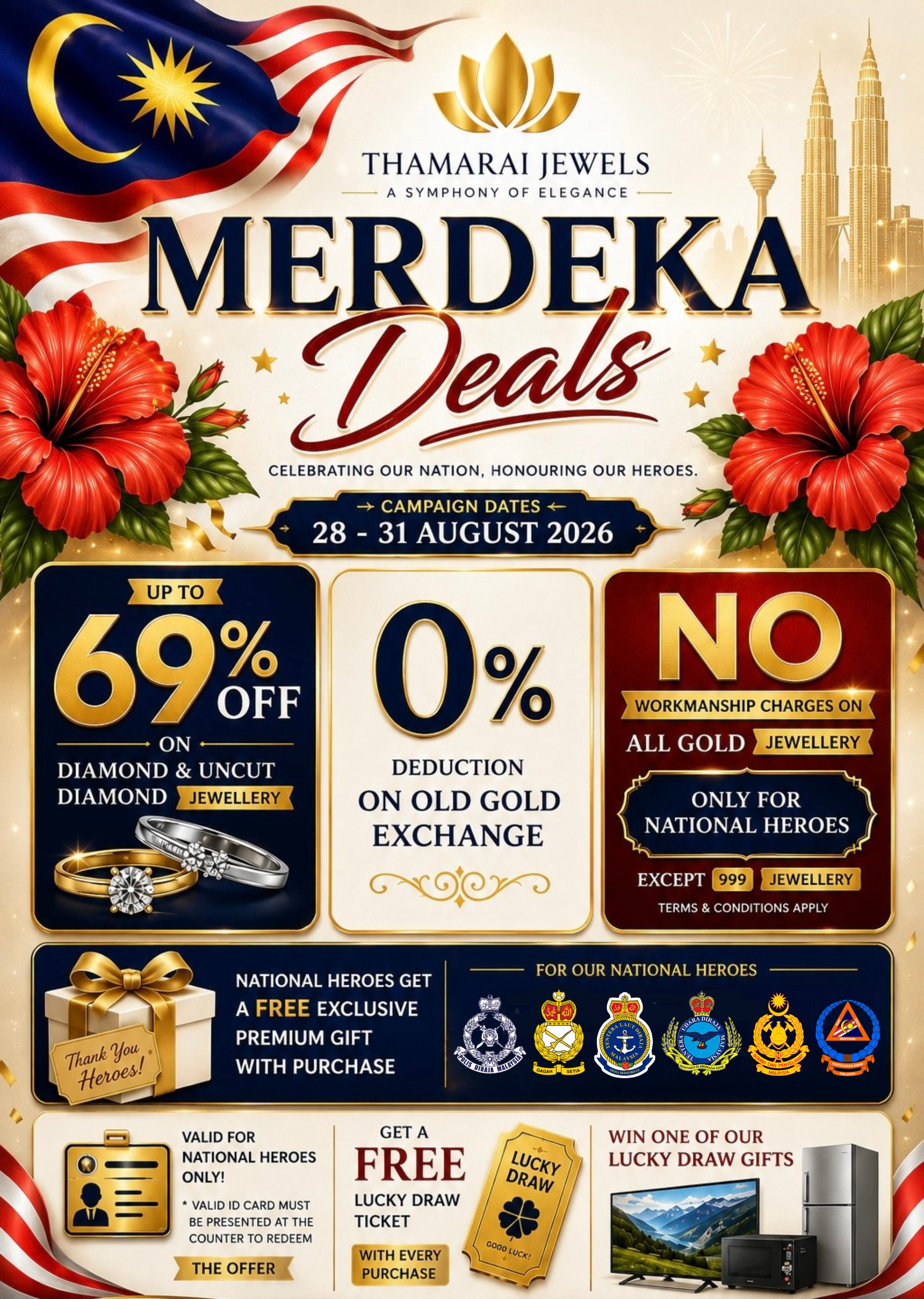 Poster of Thamarai Jewels' Merdeka Deals