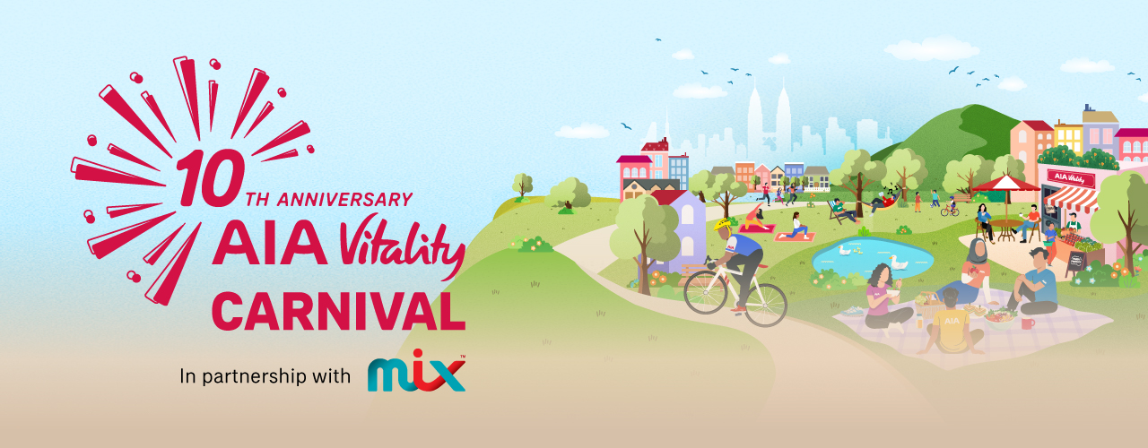 AIA Vitality 10th Anniversary Carnival In partnership with MIX