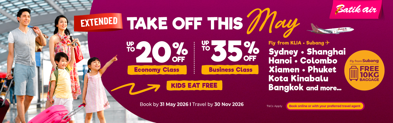 lite drive with batik air