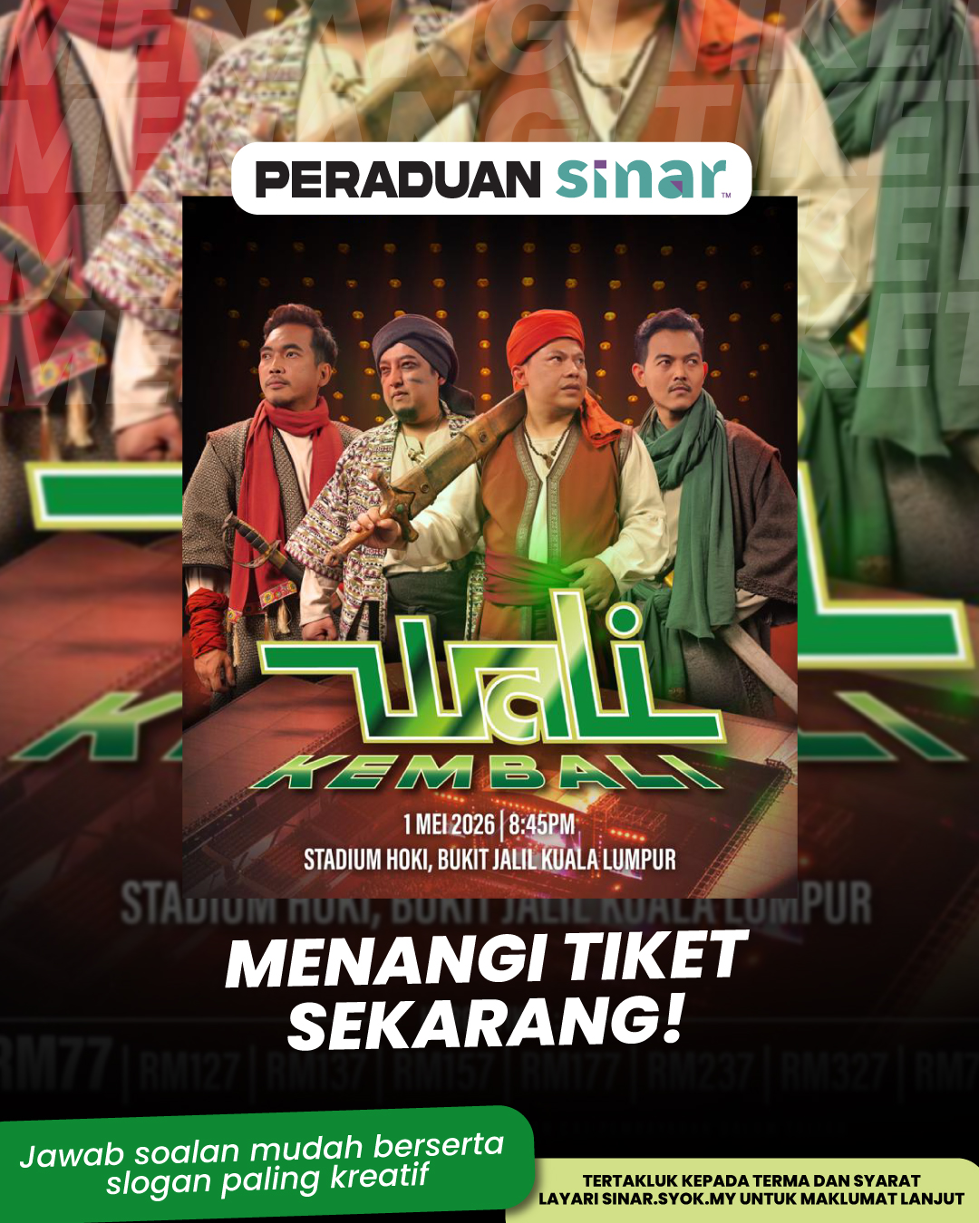 Konsert Wali Band Kembali