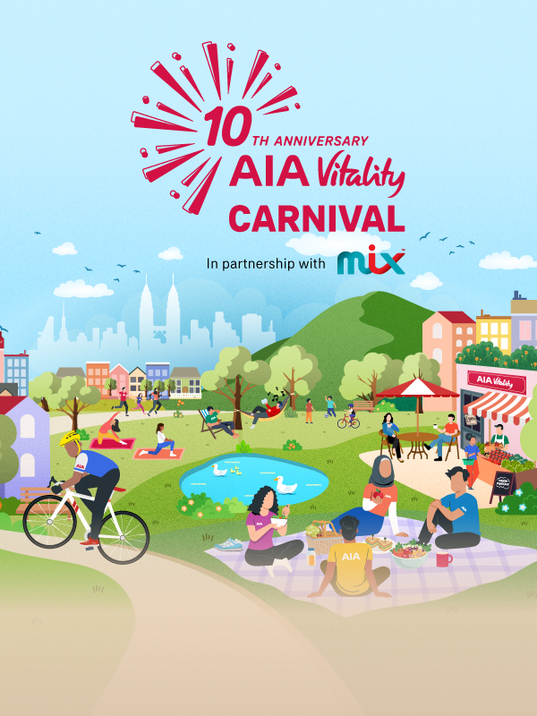 AIA Vitality 10th Anniversary Carnival In partnership with MIX